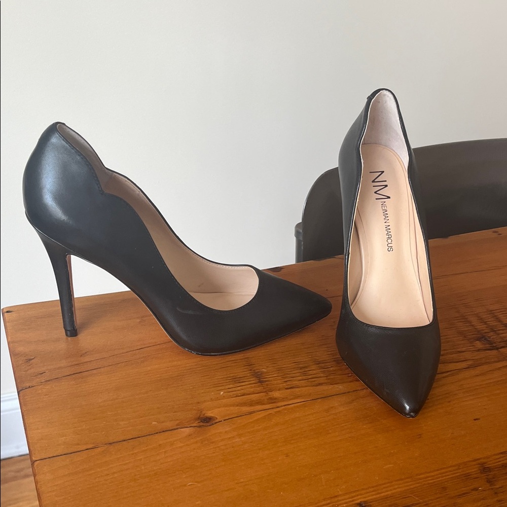 Neiman Marcus Classic Black Heels
